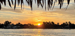 sunset cruise image
